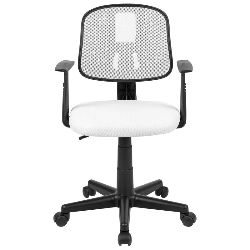Pivot Back Mesh Swivel Task Office Chair with Arms, BIFMA Certified