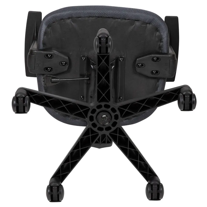 Pivot Back Mesh Swivel Task Office Chair with Arms, BIFMA Certified