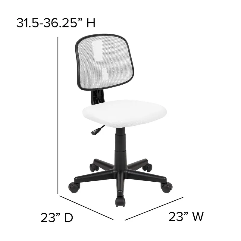 Mid-Back Mesh Swivel Task Office Chair with Pivot Back, BIFMA Certified