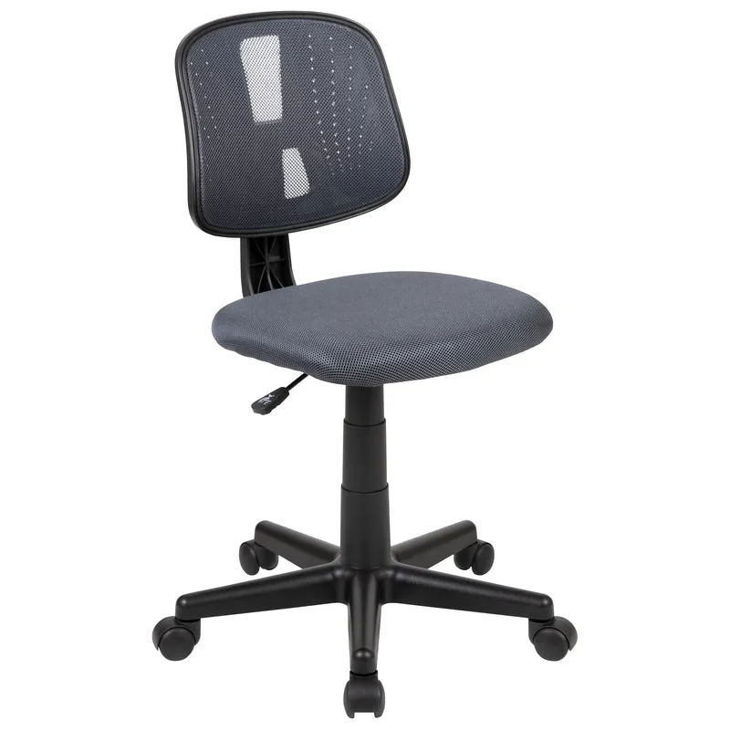Mid-Back Mesh Swivel Task Office Chair with Pivot Back, BIFMA Certified