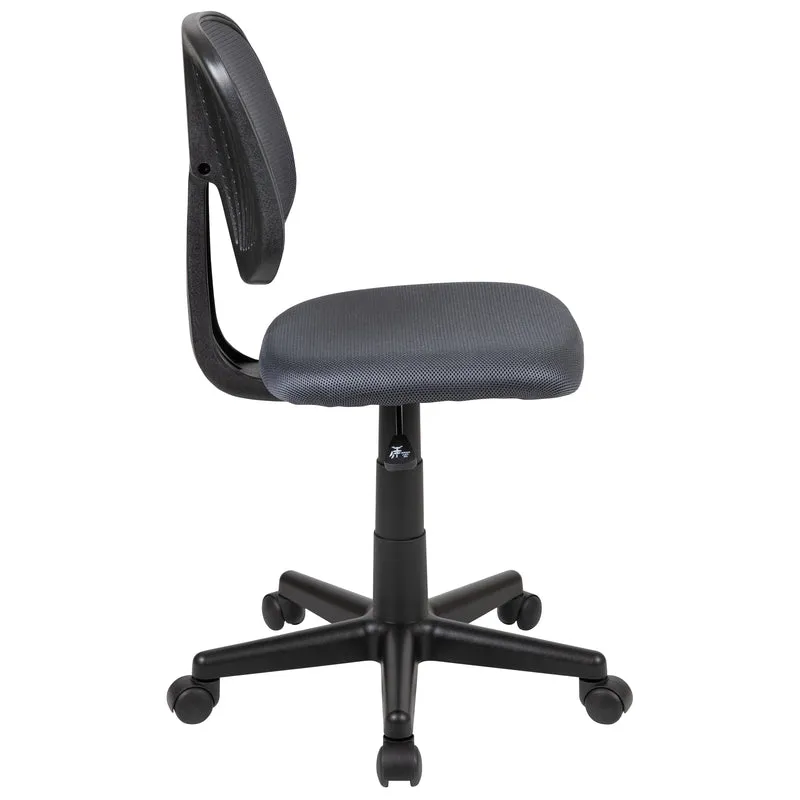 Mid-Back Mesh Swivel Task Office Chair with Pivot Back, BIFMA Certified