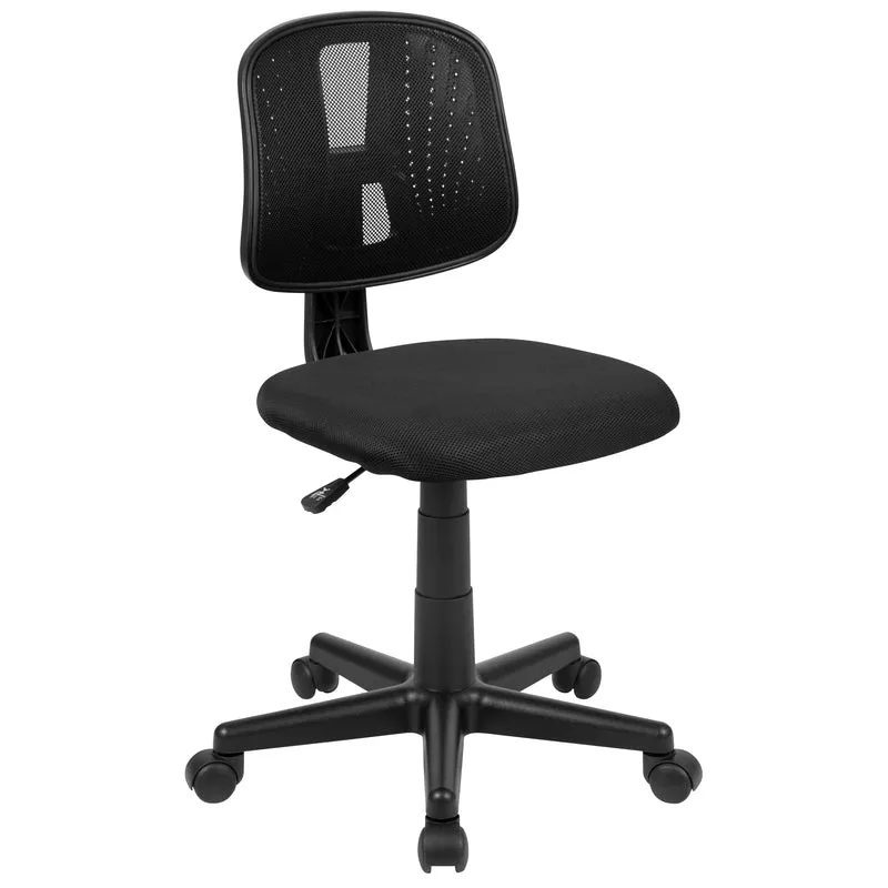 Mid-Back Mesh Swivel Task Office Chair with Pivot Back, BIFMA Certified