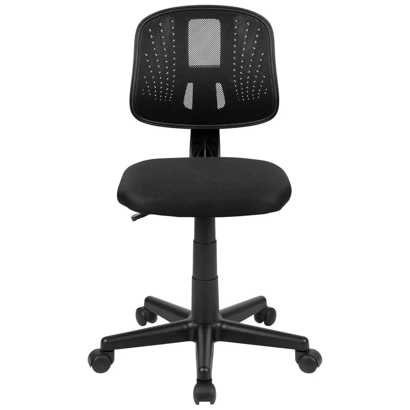 Mid-Back Mesh Swivel Task Office Chair with Pivot Back, BIFMA Certified