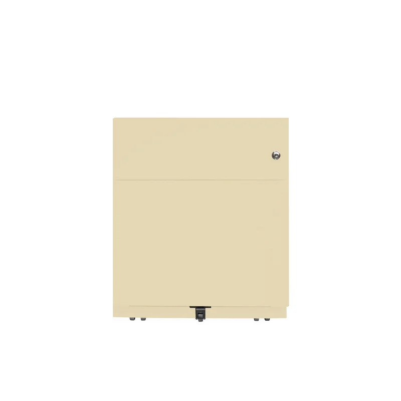 Rollcontainer Note™ | 2 Schubladen , Tiefe 565 mm, Griffleiste