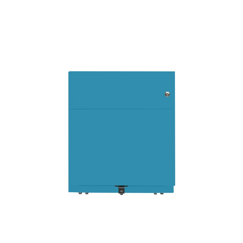 Rollcontainer Note™ | 2 Schubladen , Tiefe 565 mm, Griffleiste
