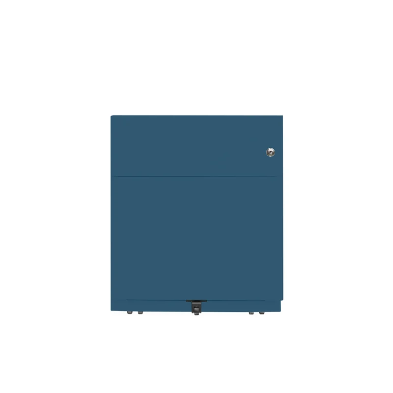 Rollcontainer Note™ | 2 Schubladen , Tiefe 565 mm, Griffleiste