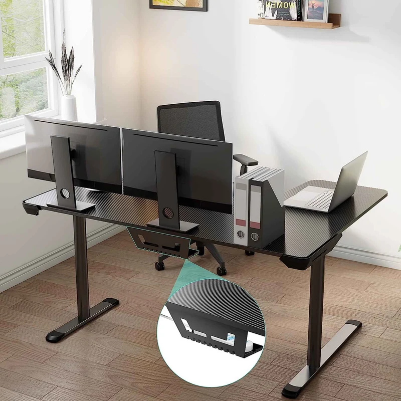 L Shaped Gaming Desk (60"x24")