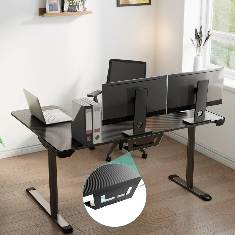 L Shaped Gaming Desk (60"x24")