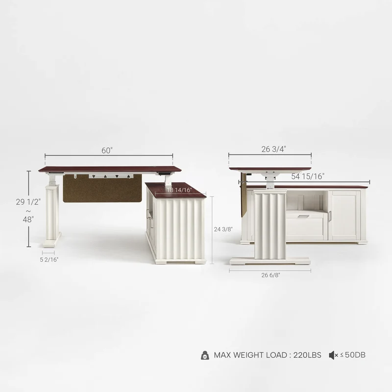 Ark ES Executive Standing Desk (60"x26")