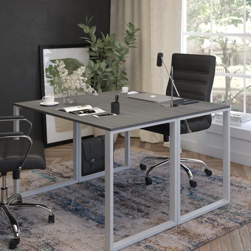 Industrial Modern Desk-47"L Commercial Grade Home Office Desk