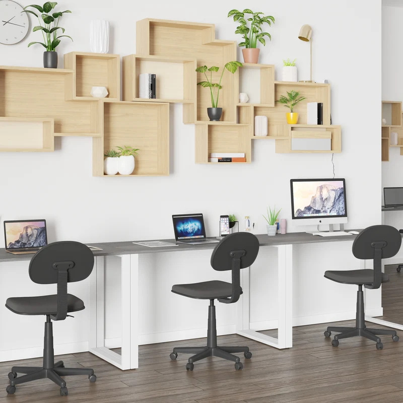 Industrial Modern Desk-47"L Commercial Grade Home Office Desk