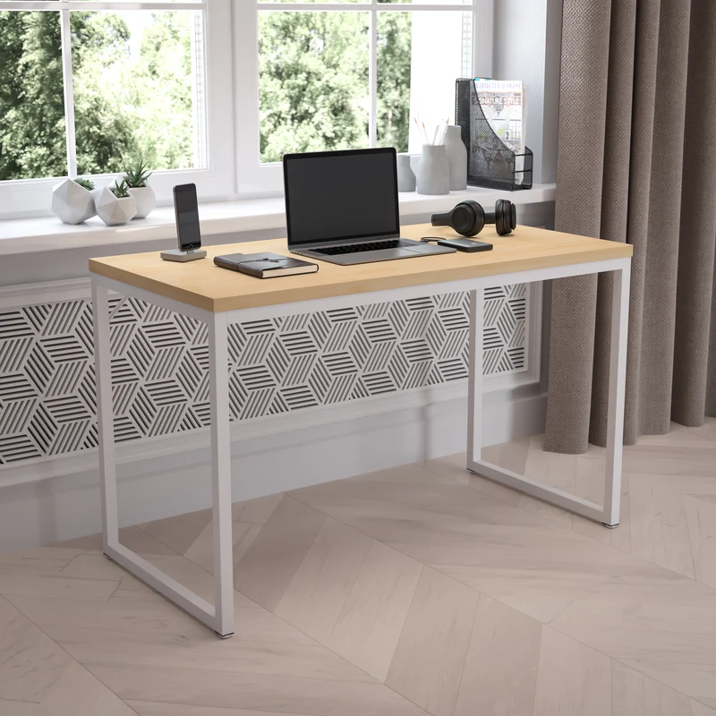 Industrial Modern Desk-47"L Commercial Grade Home Office Desk