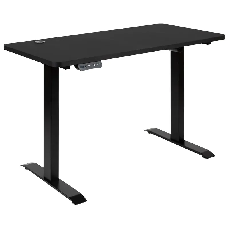 Electric Height Adjustable Standing Desk - 48" Wide x 24" Deep