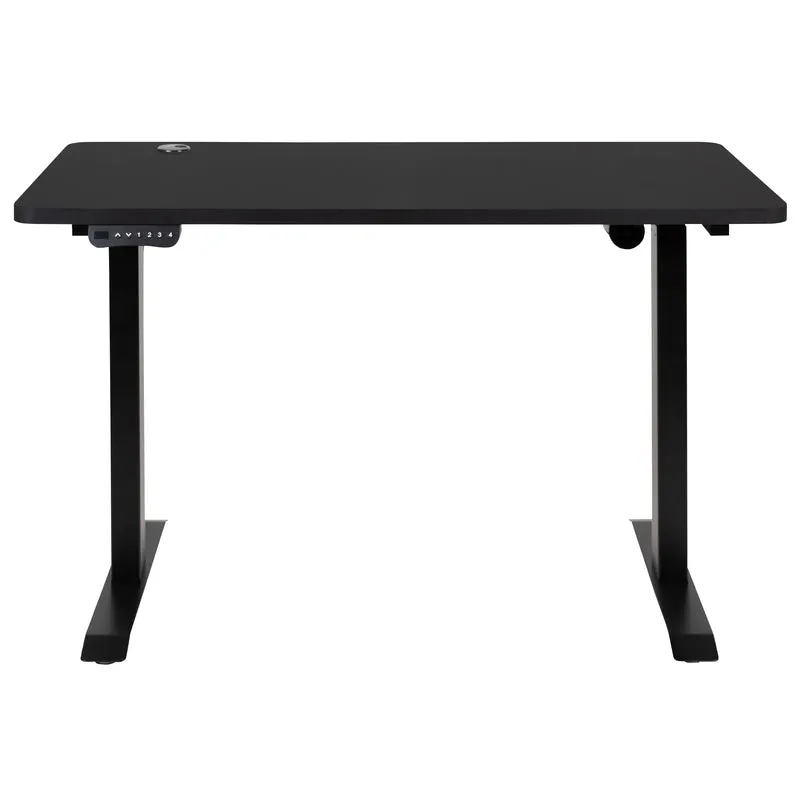 Electric Height Adjustable Standing Desk - 48" Wide x 24" Deep