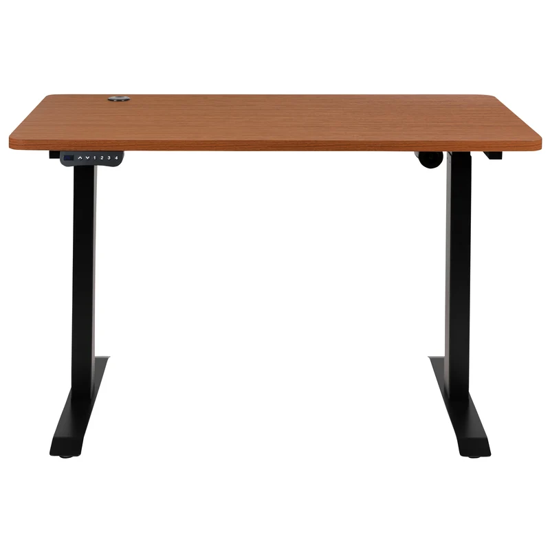 Electric Height Adjustable Standing Desk - 48" Wide x 24" Deep