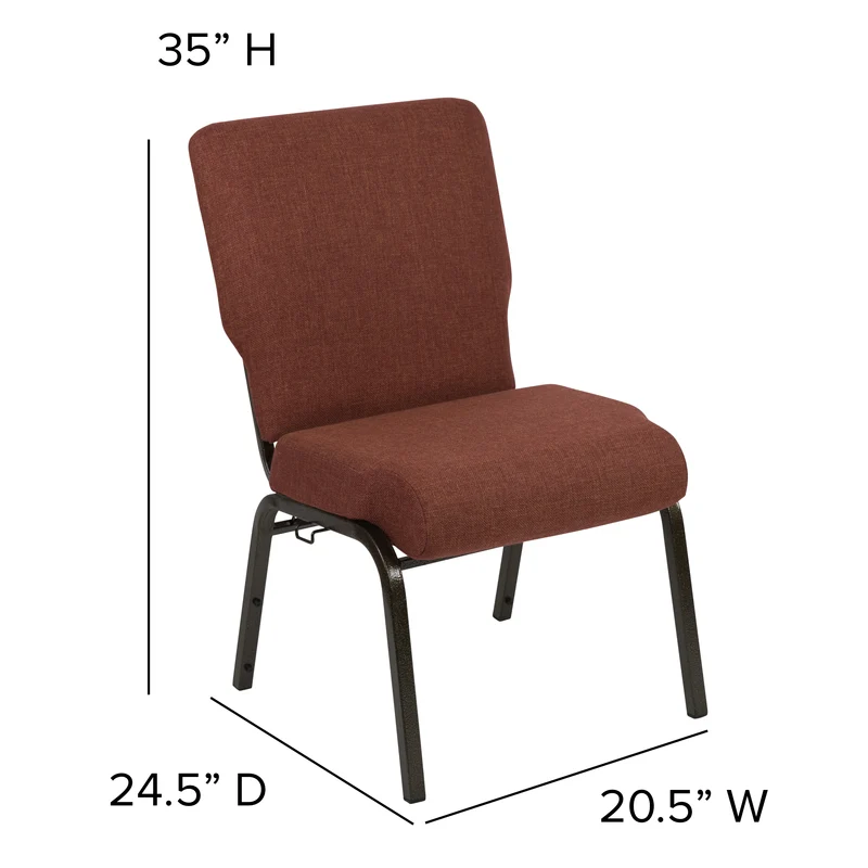 Stacking Auditorium Chair with 20.5" Seat