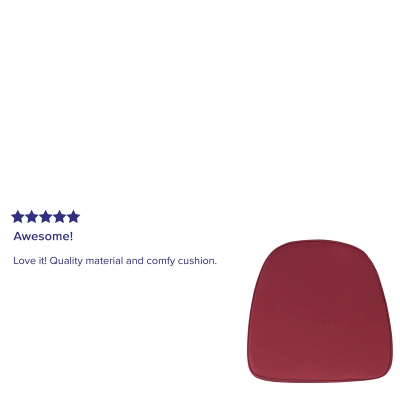 Soft Chiavari Dining Chair Cushion