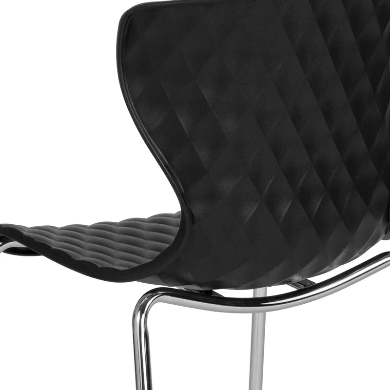 Contemporary Design Accent Dining Plastic Stack Chair