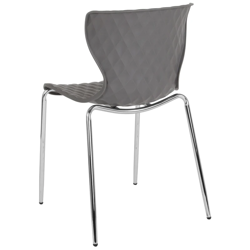 Contemporary Design Accent Dining Plastic Stack Chair