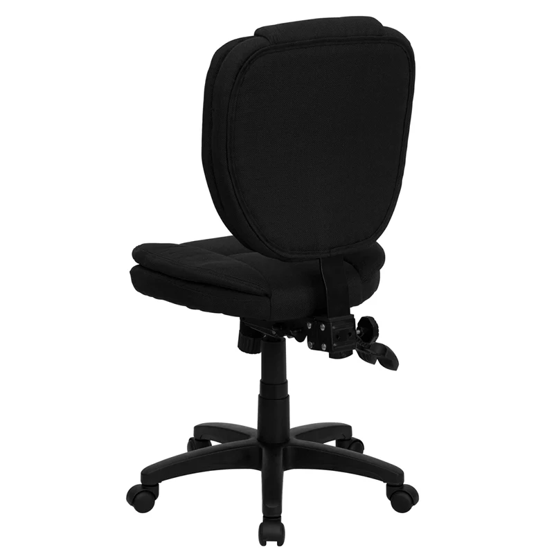Mid-Back Multifunction Pillow Top Swivel Ergonomic Task Office Chair