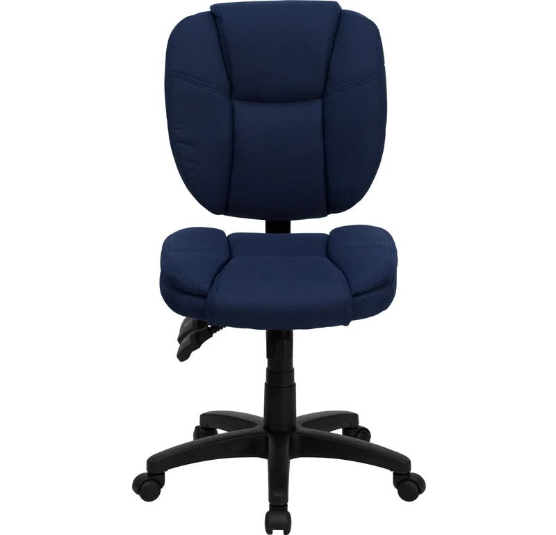 Mid-Back Multifunction Pillow Top Swivel Ergonomic Task Office Chair