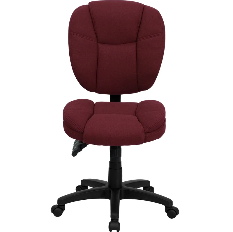 Mid-Back Multifunction Pillow Top Swivel Ergonomic Task Office Chair