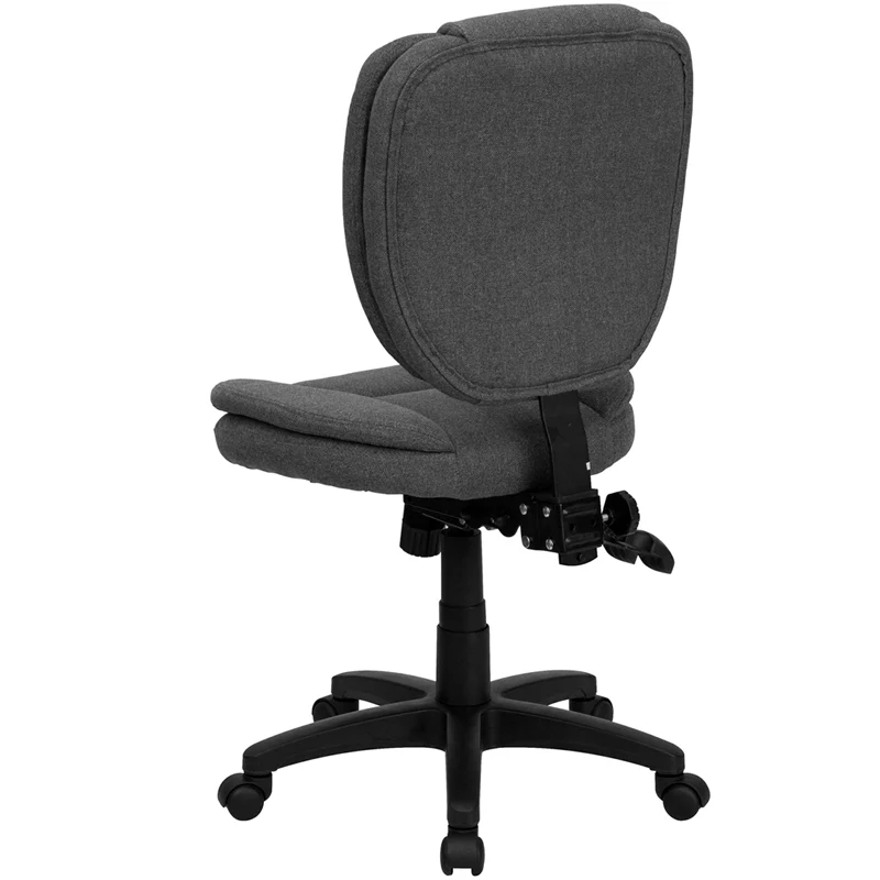 Mid-Back Multifunction Pillow Top Swivel Ergonomic Task Office Chair