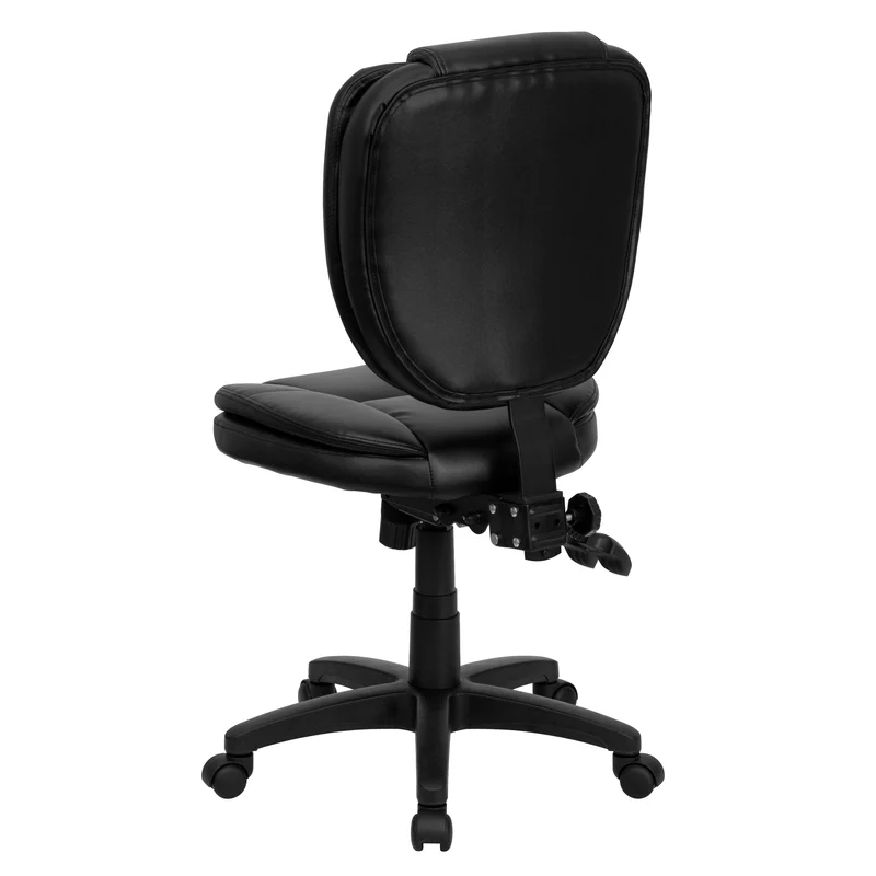 Mid-Back Multifunction Pillow Top Swivel Ergonomic Task Office Chair