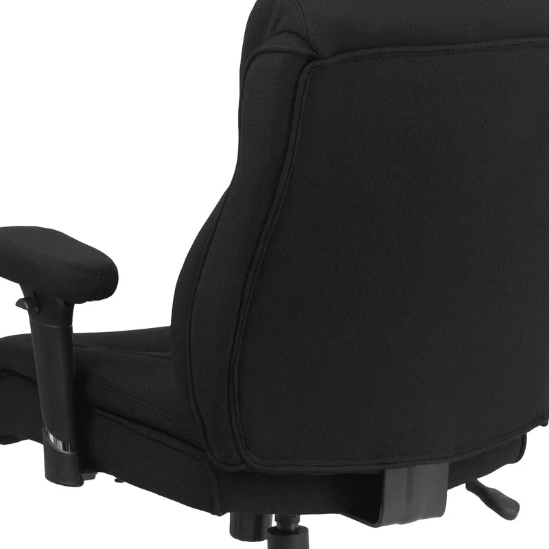 400 lb. Big & Tall Mid-Back Swivel Clean Line Stitch Ergonomic Task Office Chair