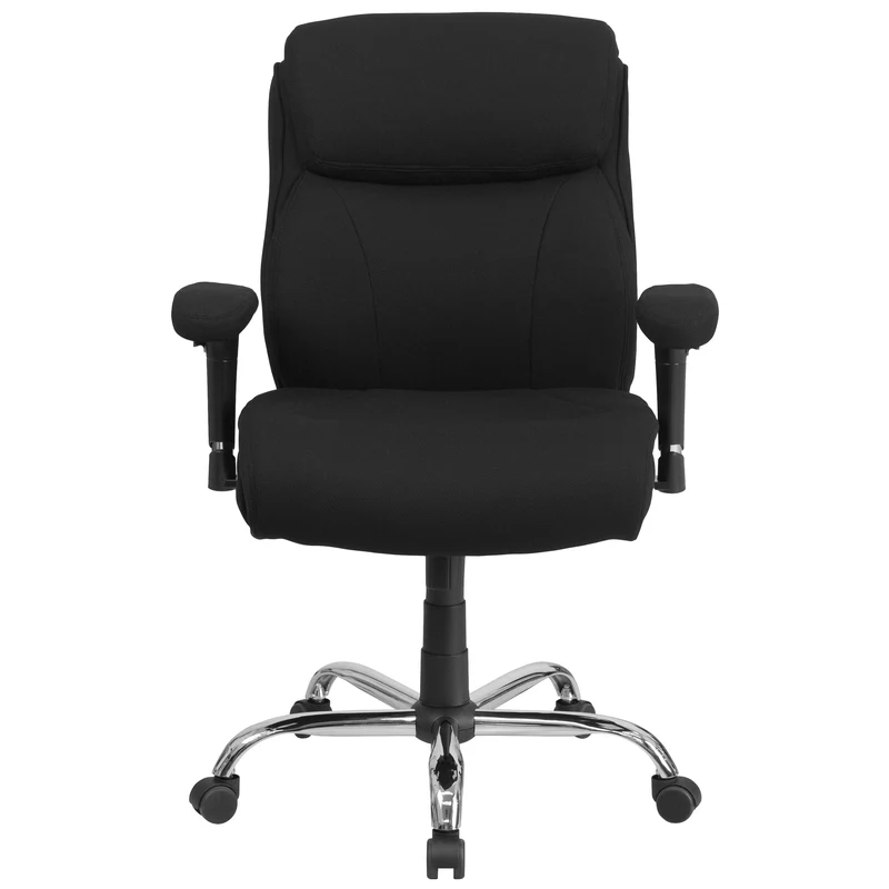 400 lb. Big & Tall Mid-Back Swivel Clean Line Stitch Ergonomic Task Office Chair