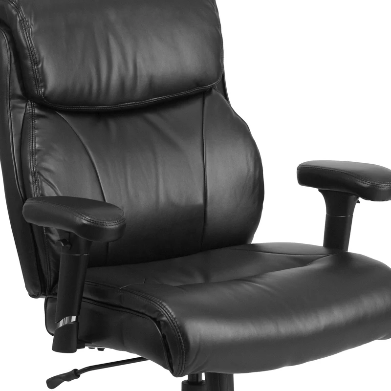 400 lb. Big & Tall Mid-Back Swivel Clean Line Stitch Ergonomic Task Office Chair