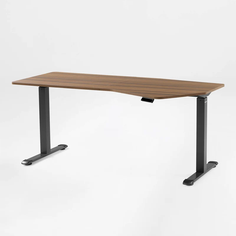 Unique Shape Office Standing Desk (70"x29")