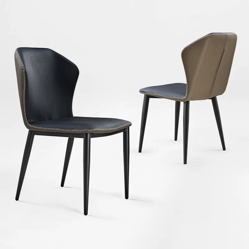 [Coming Soon]Elysian, Upholstered Dining Side Chairs Set of 2, Blue