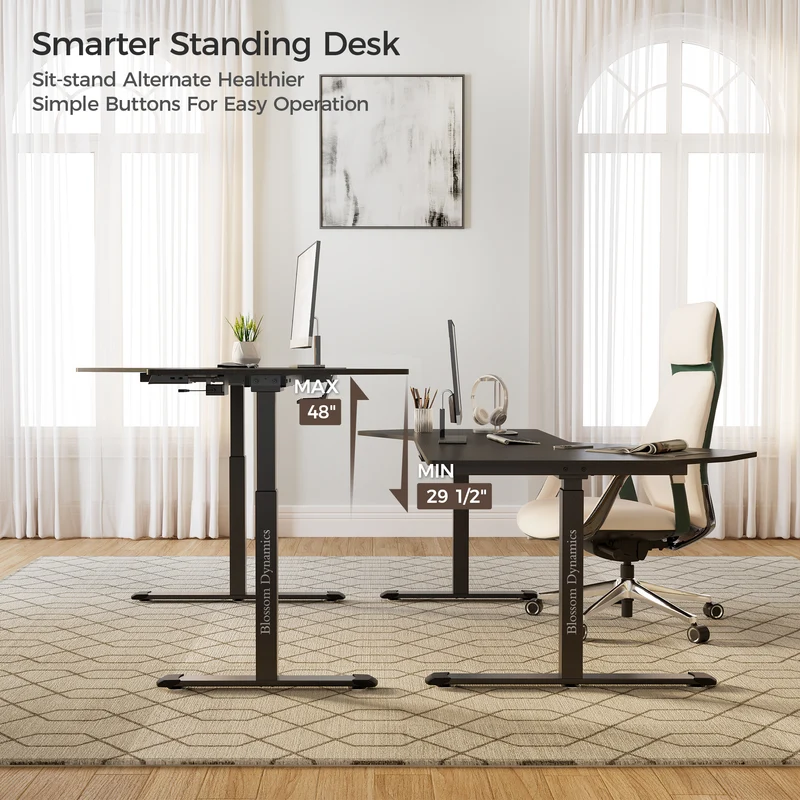 Blossom Dynamics® Office Standing Desk (70"x46")