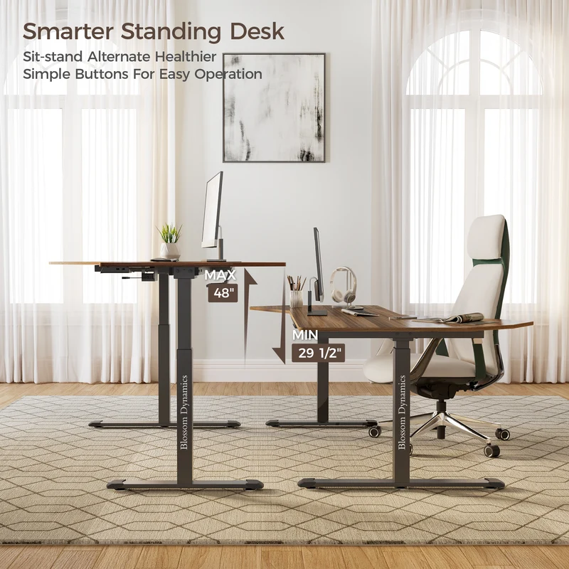 Blossom Dynamics® Office Standing Desk (70"x46")
