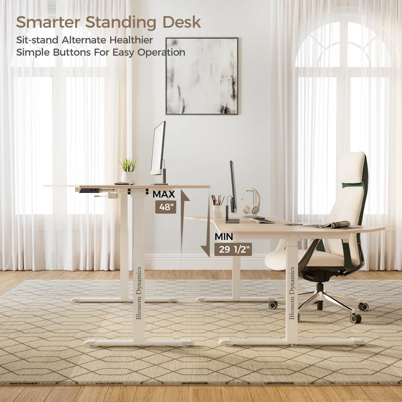 Blossom Dynamics® Office Standing Desk (70"x46")