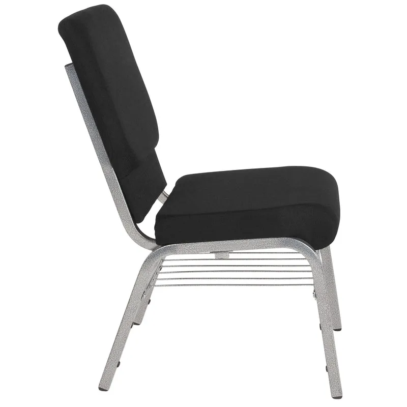 18.5"W Church/Reception Guest Chair with Book Rack