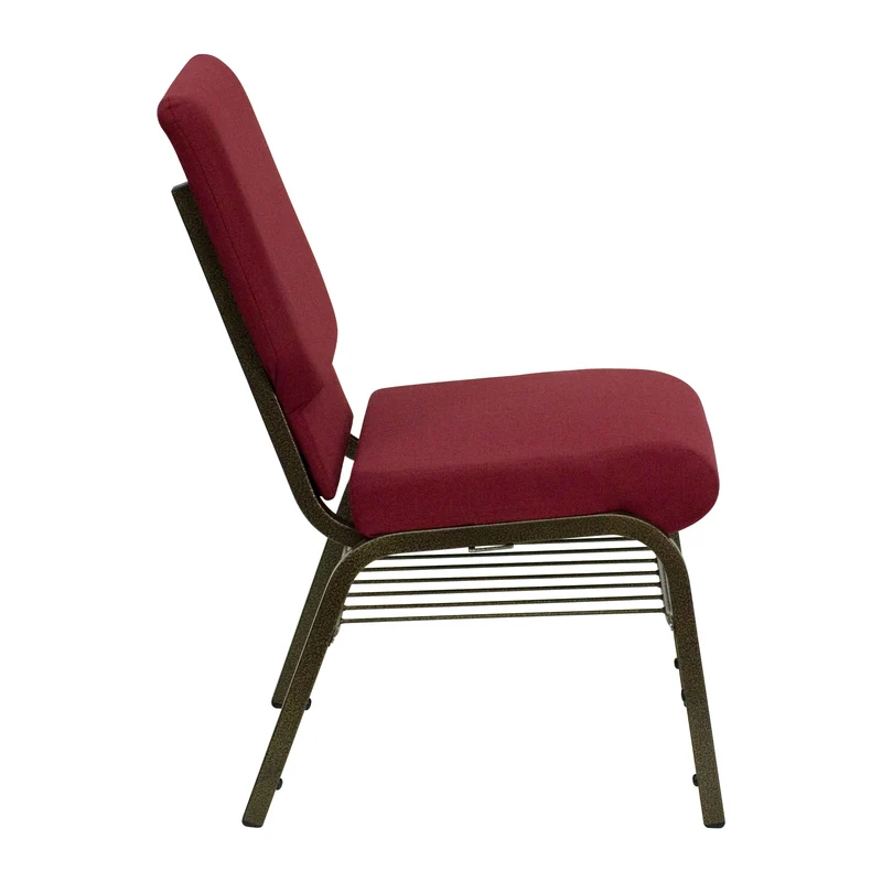 18.5"W Church/Reception Guest Chair with Book Rack