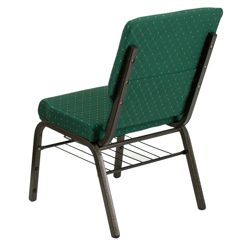 18.5"W Church/Reception Guest Chair with Book Rack