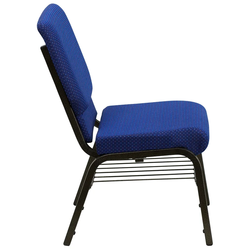 18.5"W Church/Reception Guest Chair with Book Rack