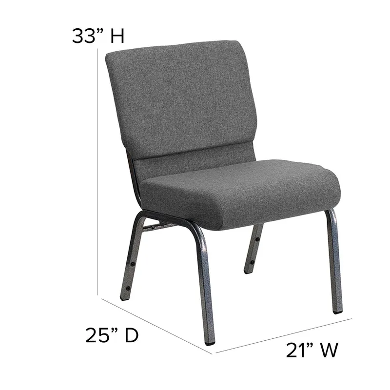 21"W Stacking Church/Reception Guest Chair