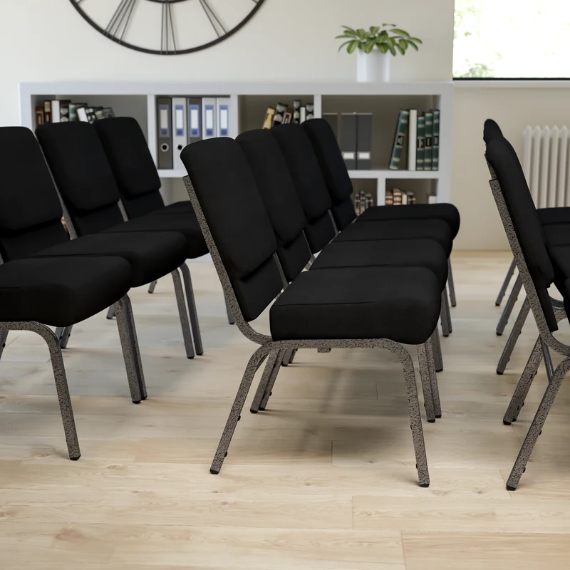 21"W Stacking Church/Reception Guest Chair