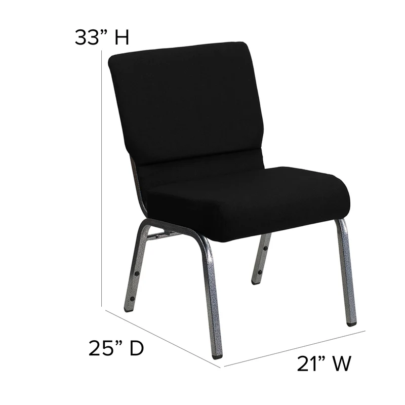21"W Stacking Church/Reception Guest Chair