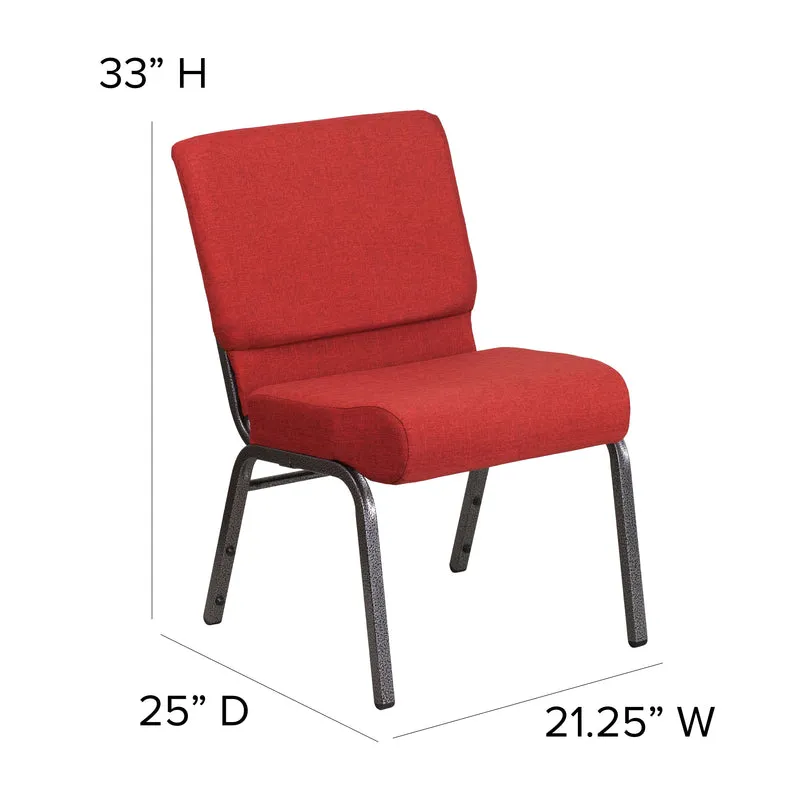 21"W Stackable Church/Reception Guest Chair
