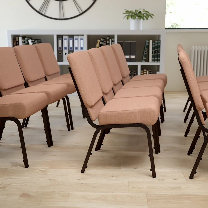 21"W Stackable Church/Reception Guest Chair