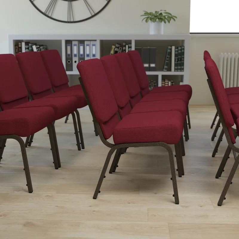 21"W Stackable Church/Reception Guest Chair