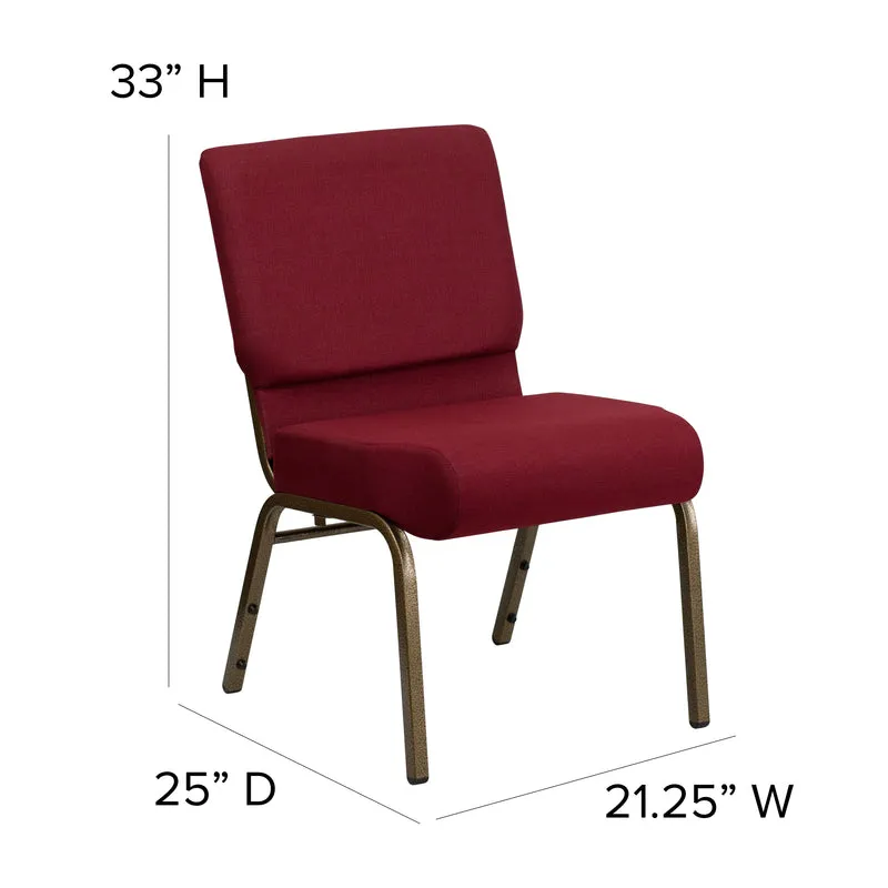 21"W Stackable Church/Reception Guest Chair