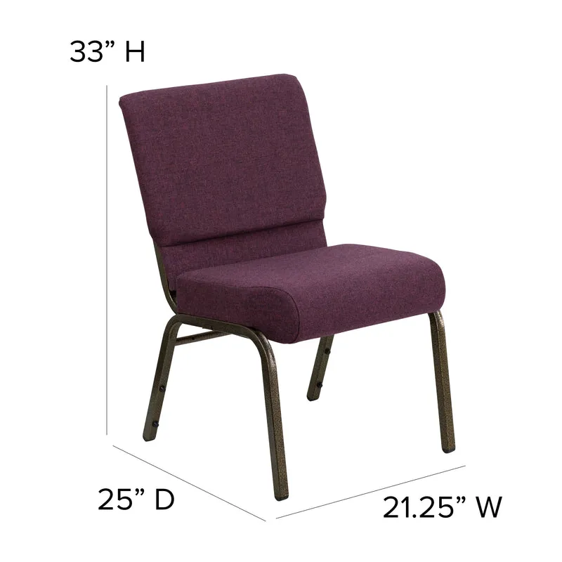 21"W Stackable Church/Reception Guest Chair