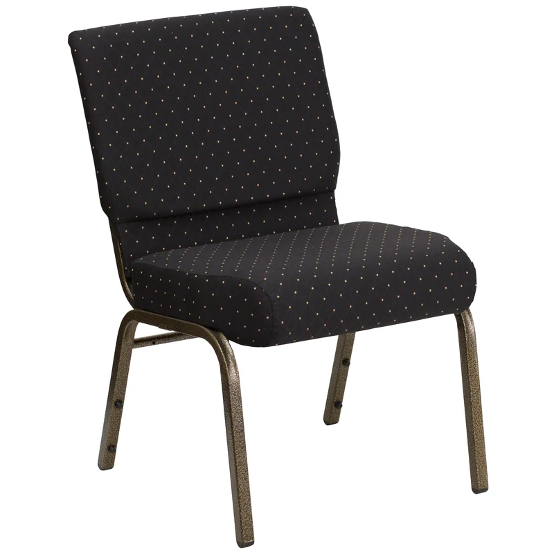 21"W Stackable Church/Reception Guest Chair