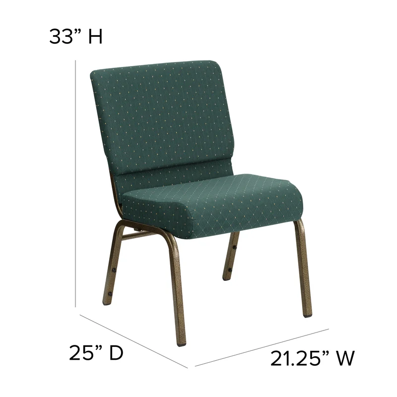 21"W Stackable Church/Reception Guest Chair